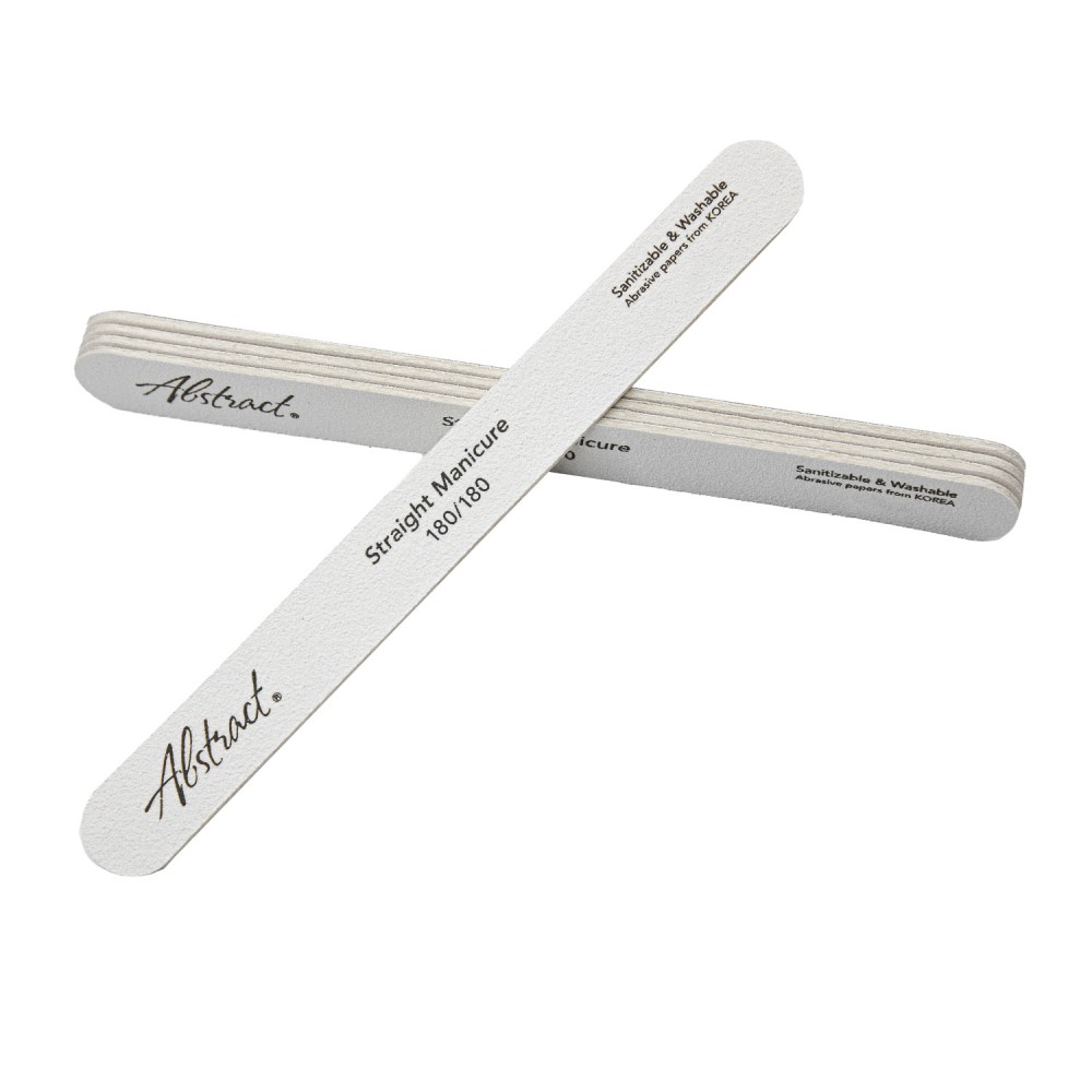 180 grit Straight Manicure File (5pk)
