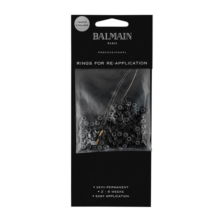 Balmain Soft Rings Zwart 100 pcs