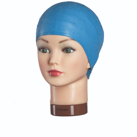 Highlighting Cap Caoutchouc Bleu