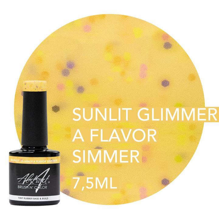Rubber Base & Build SUNLIT GLIMMER A FLAVOR SIMMER 7.5ml