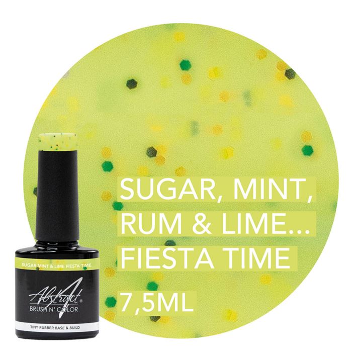 Rubber Base & Build SUGAR, MINT, RUM & LIME... FIESTA TIME 7.5ml
